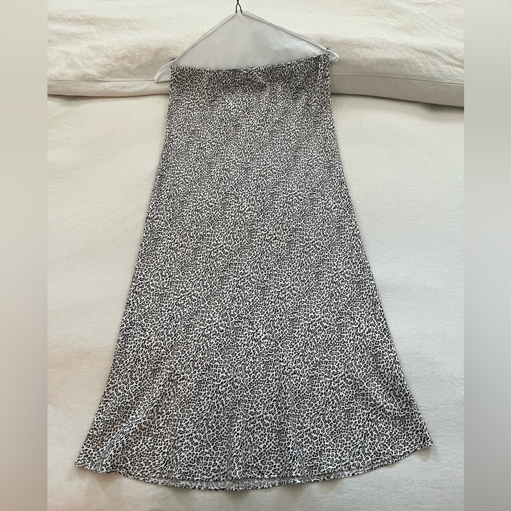 Jenni Kayne Leopard slip skirt